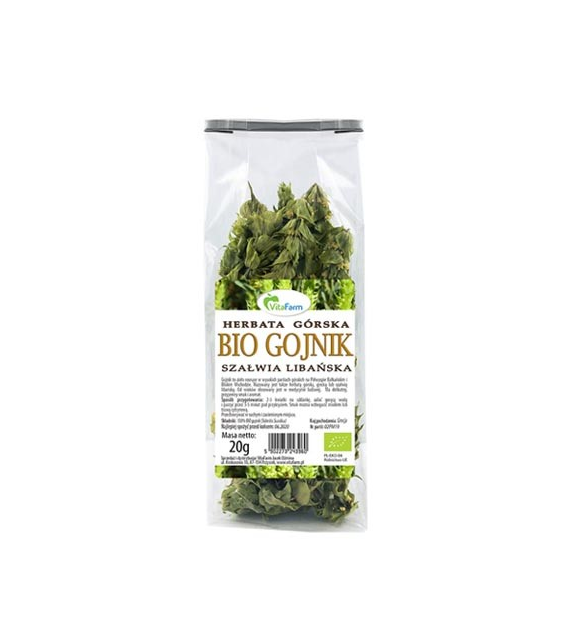 Gojnik BIO (Sideritis Scardica) Herbata Górska całe szyszki 20g (PL-EKO-04)