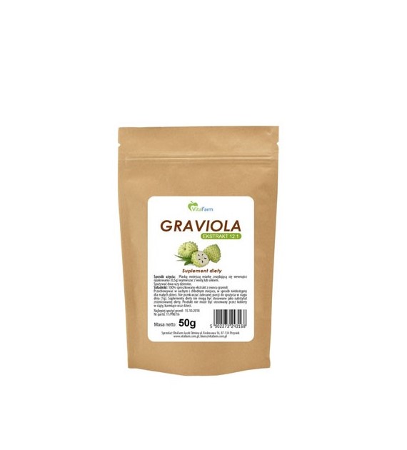 Graviola 50g ekstrakt z owocu 10:1