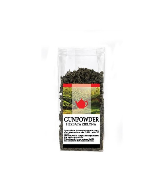 Herbata zielona GUNPOWDER 100g