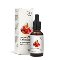 Koenzym Q10 + witamina E - krople (30ml) Aura Herbals