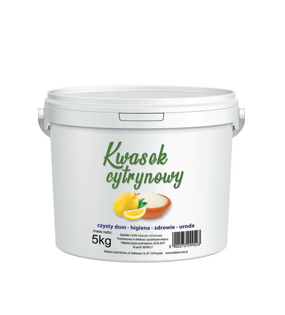 Kwasek cytrynowy 5kg