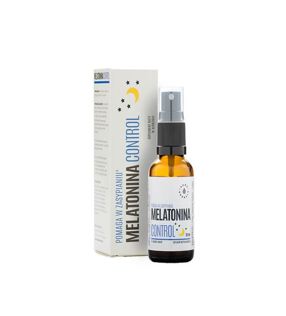 Melatonina Control + ekstrakt z melisy - aerozol 30ml Aura herbals