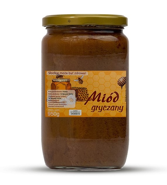 Miód gryczany 950g BARĆ