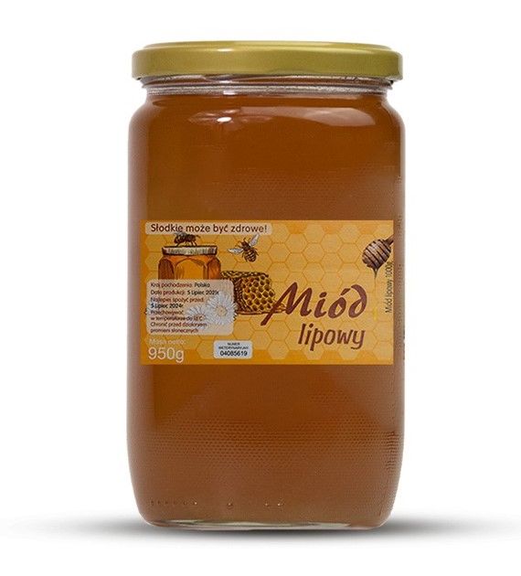 Miód lipowy 950g BARĆ