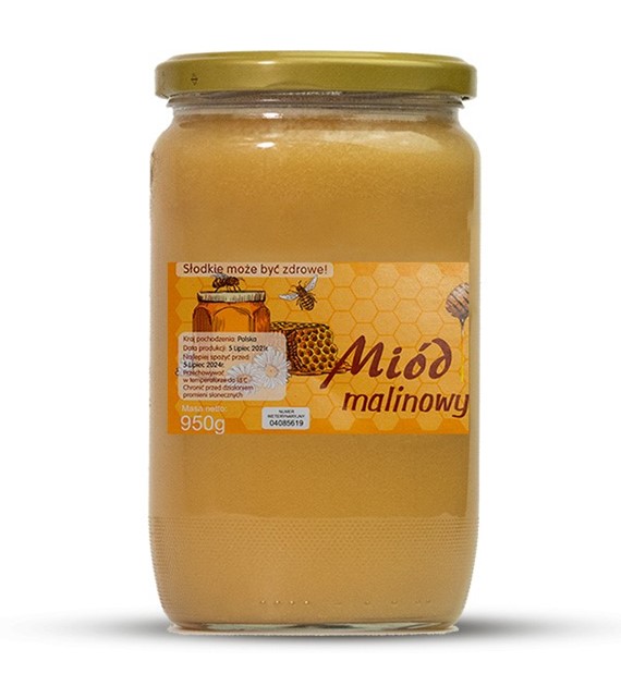 Miód malinowy 950g BARĆ