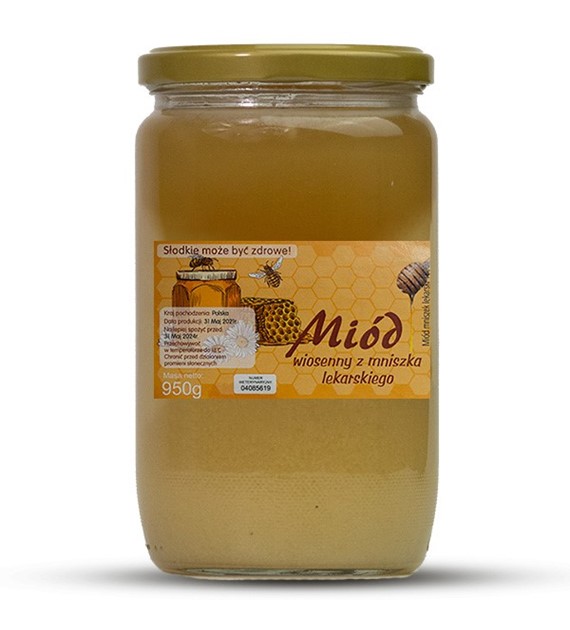 Miód z mniszka lekarskiego 950g BARĆ