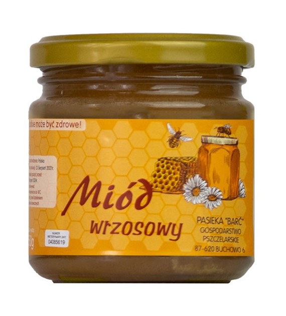 Miód wrzosowy 250g BARĆ