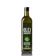 Olej konopny 100ml szkło