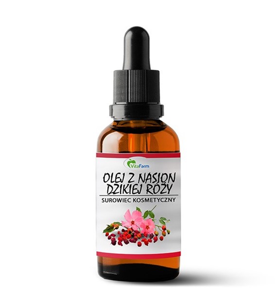 Olej z nasion dzikiej róży organiczny 50ml