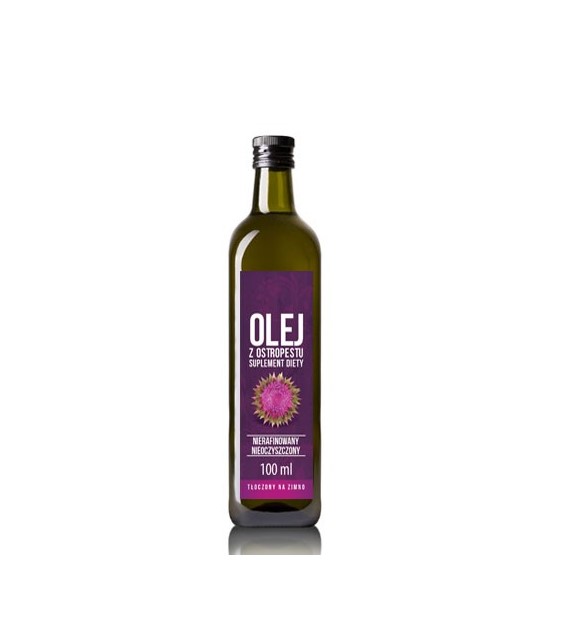 Olej z ostropestu 100ml szkło