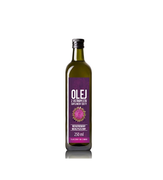 Olej z ostropestu 250ml szkło