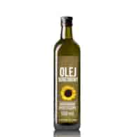 Olej słonecznikowy 0,5L szkło