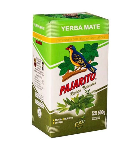 Pajarito Compuesta con Hierbas 500g Yerba Mate