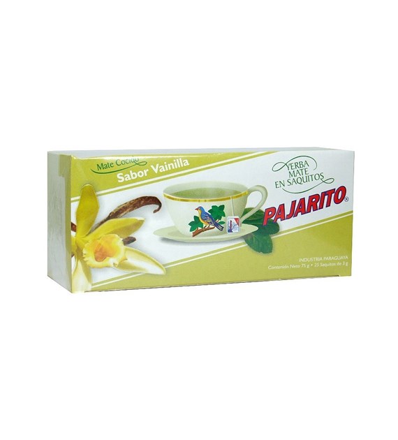 Pajarito Wanilia saszetki 20 szt. Yerba Mate