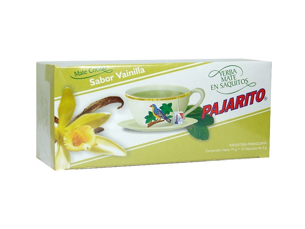 Pajarito Wanilia saszetki 20 szt. Yerba Mate