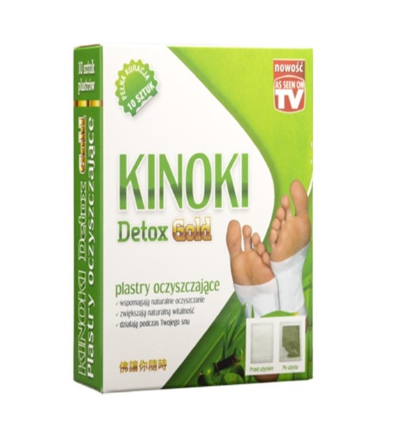 Plastry oczyszczające Kinoki Detox 10 szt. Aura Herbals