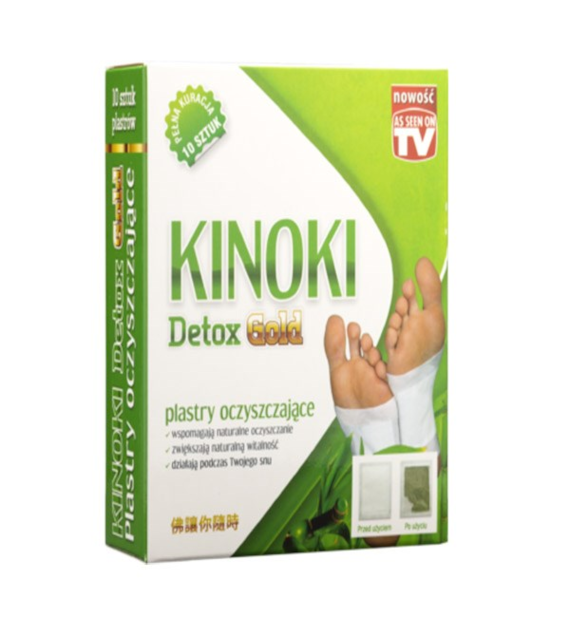 Plastry oczyszczające Kinoki Detox 10 szt. Aura Herbals