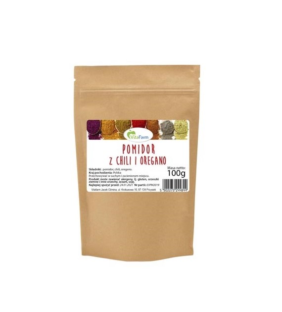 Pomidor z chili i oregano 100g