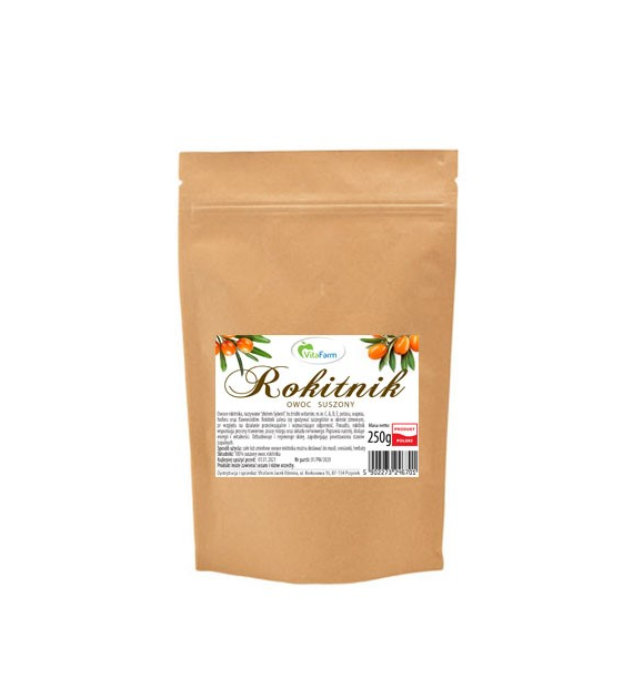 Rokitnik owoc suszony 250g