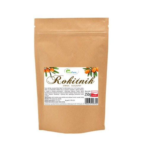 Rokitnik owoc suszony 250g