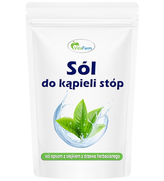 Sól do stóp z olejkiem z drzewa herbacianego 250g