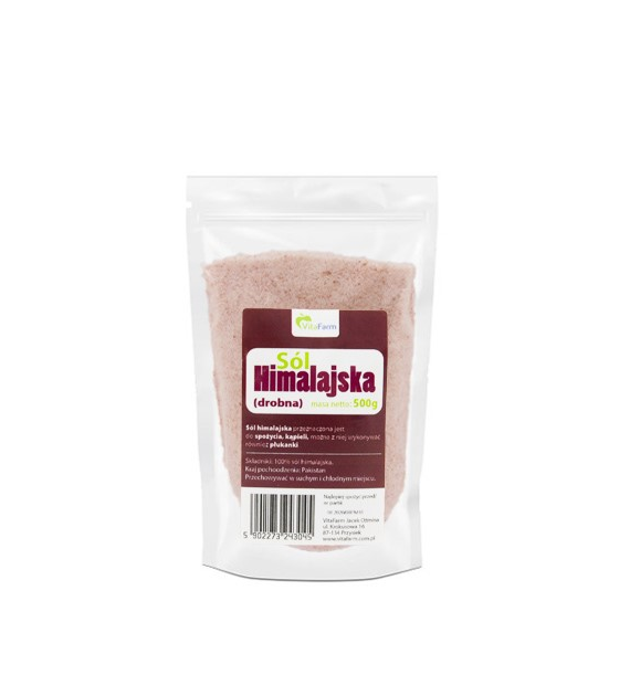 Sól himalajska (drobna) 0,5kg