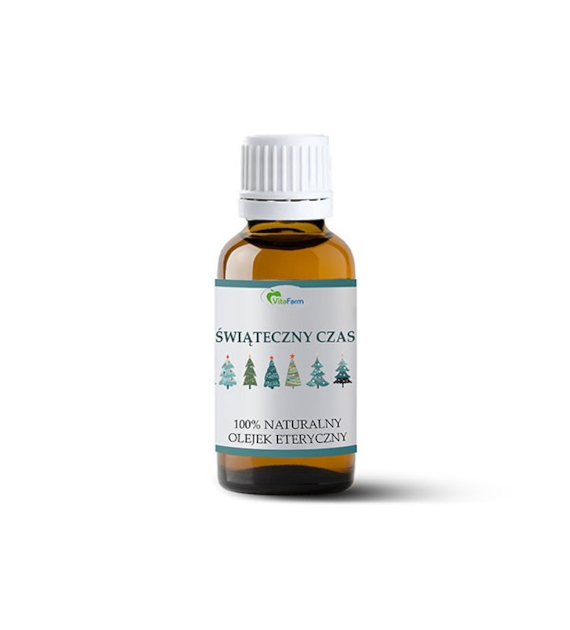 Olejek eteryczny ŚWIĄTECZNY CZAS 10ml (Pomarańcza, Grejpfrut, Goździk)