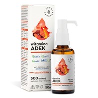 Witamina ADEK dla rodziny, MCT, krople 50 ml Aura Herbals