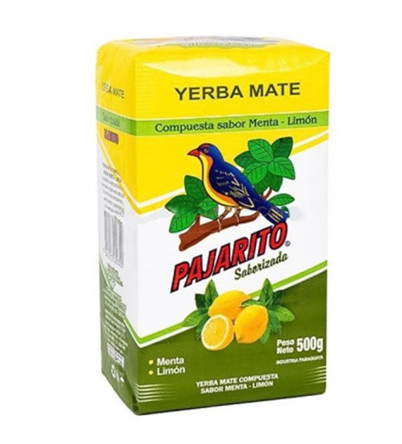 Pajarito Menta Limon 500g Yerba mate